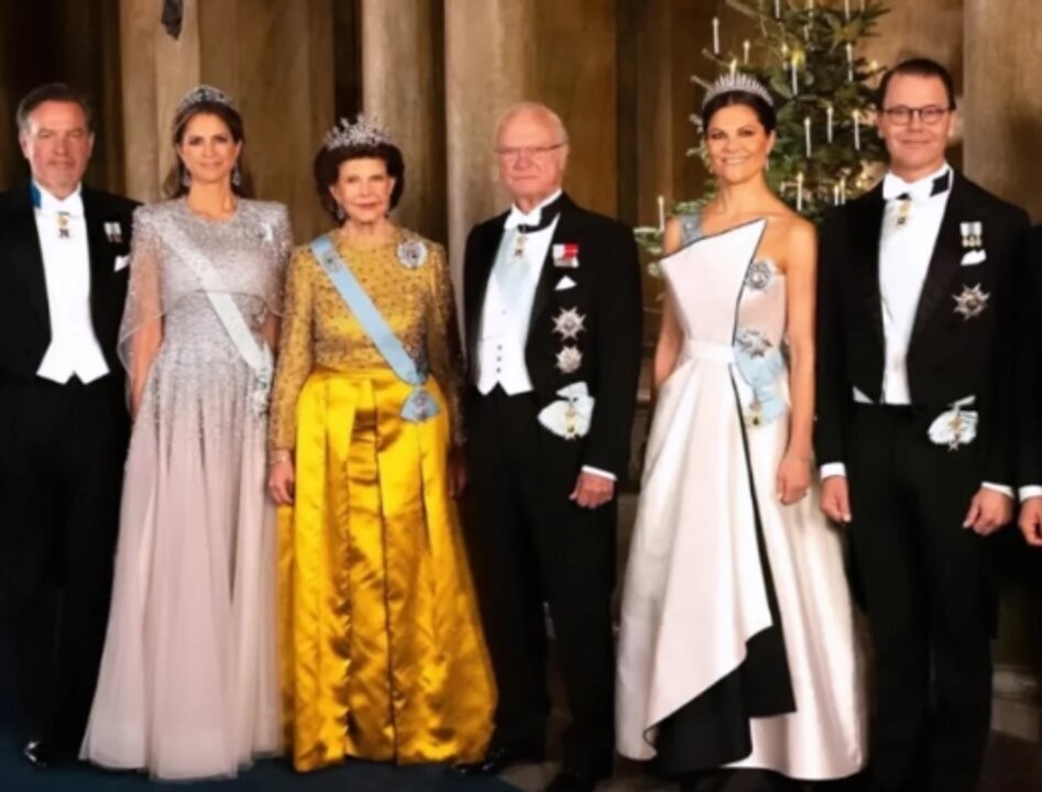 Crown Princess Victoria Repeats Mother's Gown at Nobel Week